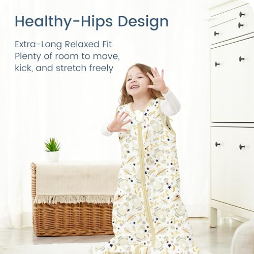 Image of 1.0 TOG Sleep Sack 6-12-15 Months, Baby Sleep Sack with Sleeveless, Cozy Premium Baby Wearable Blanket with 2-way Safe Zipper All Season Sleeping Bags, 1-pack