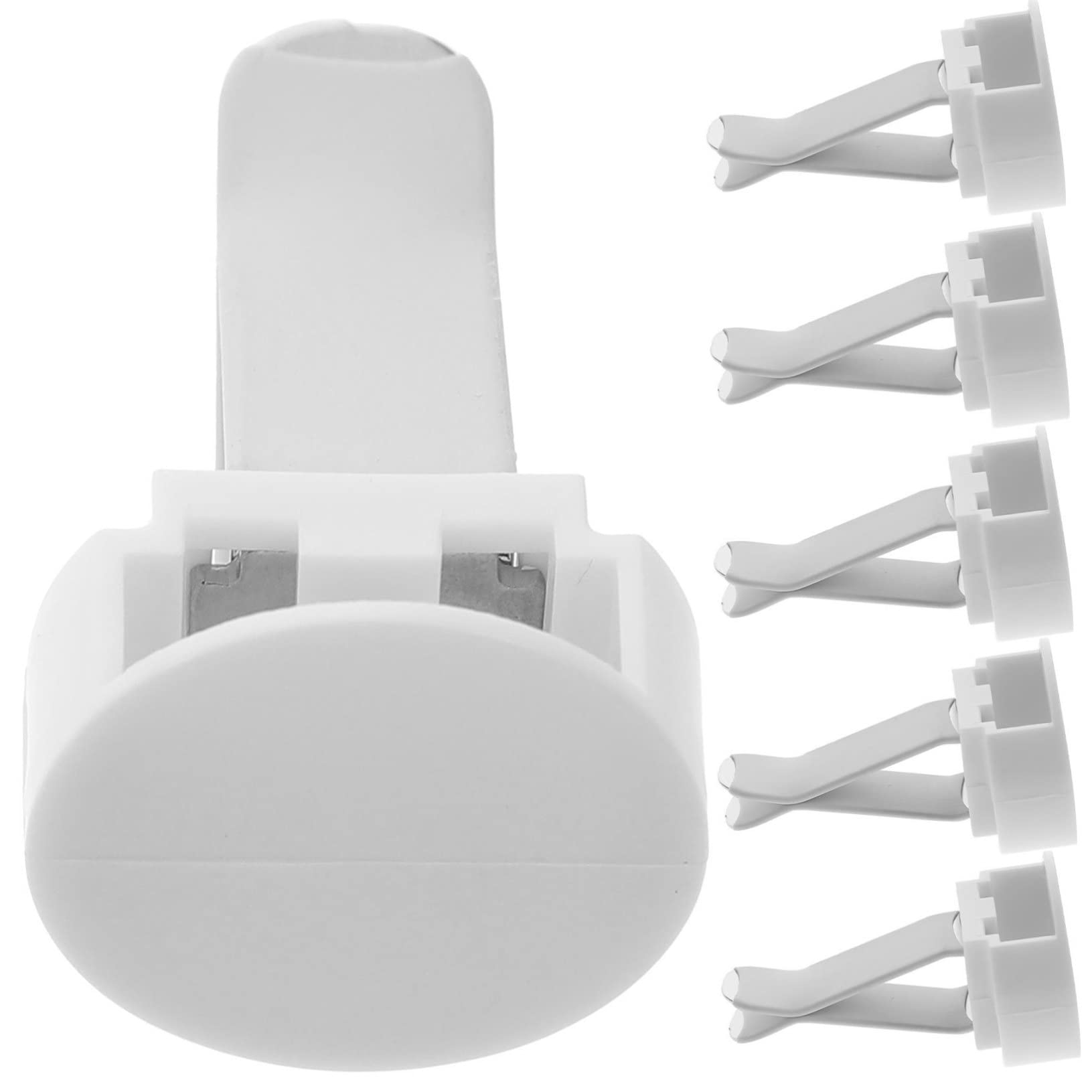 MAGICLULU Clip Set 100 Pezzi Ganci per Bocchetta Aria Auto per Auto in Metallo e Plastico per Decorare e Profumare L'auto Facilmente