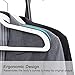 SONGMICS Hangers, 50 Pack Plastic Coat Hangers, Space Saving Clothes Hanger with Non-Slip Stripe and 360° Swivel Hooks, 0.2 Inch Thickness, White UCRP50W