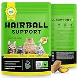 Ruduwu Hairball Control Cat Treats - Cat Hairball Remedy & Relief for Cats - Cat Hairball Control with Psyllium Seed Husk and Vitamins, Promotes Skin & Coat, Digestive, Urinary Health (1 Pack 100g)