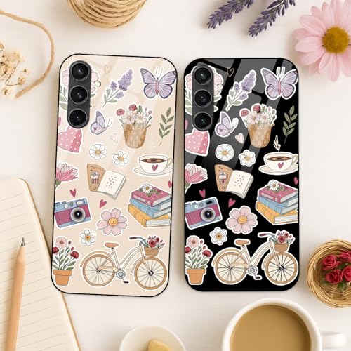 Image of COLORflow Back Cover Compatible with Samsung S23 FE 5G | Pastel Dreams Collection Customized | Shockproof TPU Bumper with Camera Protection Back Cover Compatible with Samsung Galaxy S23 FE 5G