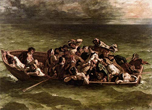 Peinture à l'huile Don Juan Eugène Delacroix pour sublimer votre grand salon