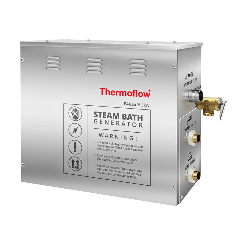 Buy Thermoflow 6.5kW E465x Steam Bath Generator with Touchpad
