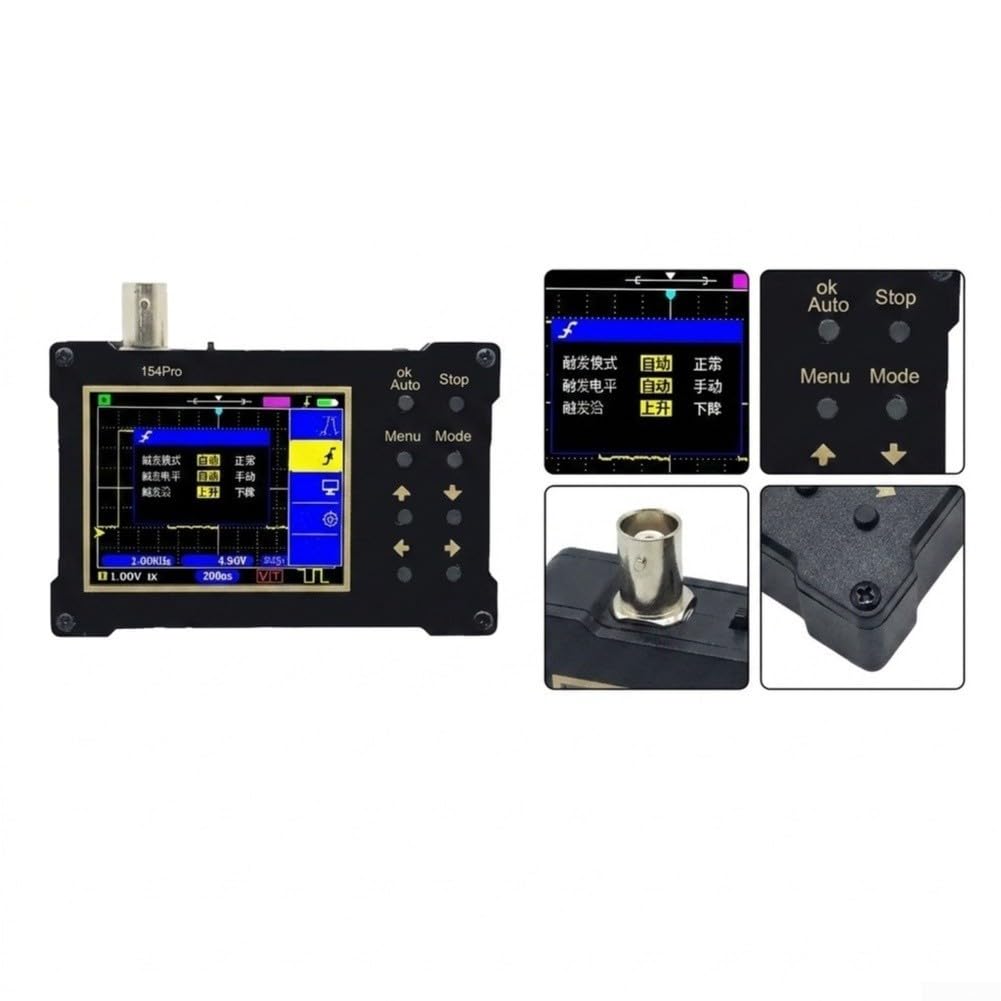 Osciloscopio Digital DSO154Pro 2.4" 40MS/s