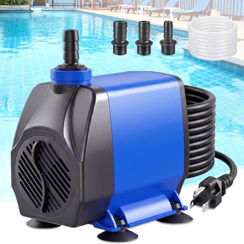 LanPool Pool Cover Pump Above Ground, 800GPH Submersible Water Pump