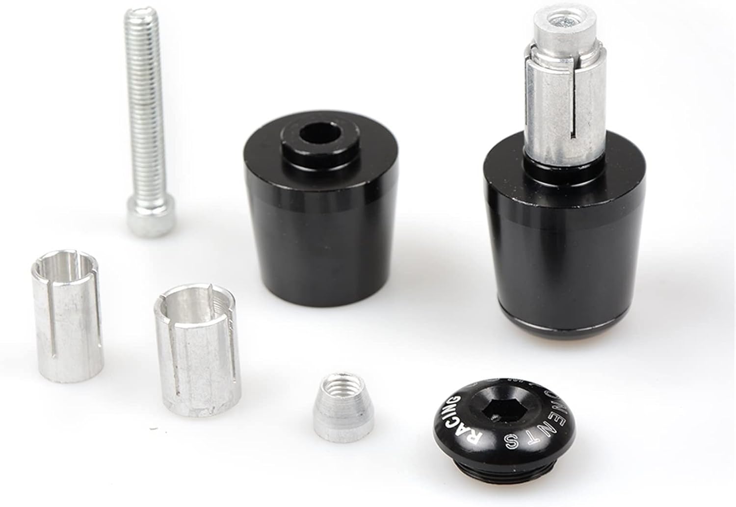 Handlebar Plug Motorcycle Handlebar Ends Aluminum Handle Bar Grips Caps 7/8" 22mm Balanced Plug for BMW R1200ST R 1200 ST 2005-2008 2009 2010 (Color : G)