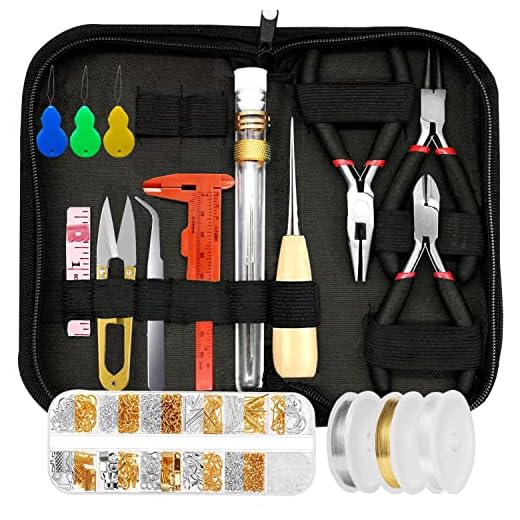 Jewelry Making Supplies Kit, 24 + 845 Pcs Jewelry Making Supplies Jewelry Making Tools Kits for Jewelry Repair Crafting Earring Ring Beading Making Tools Monvict Tools
