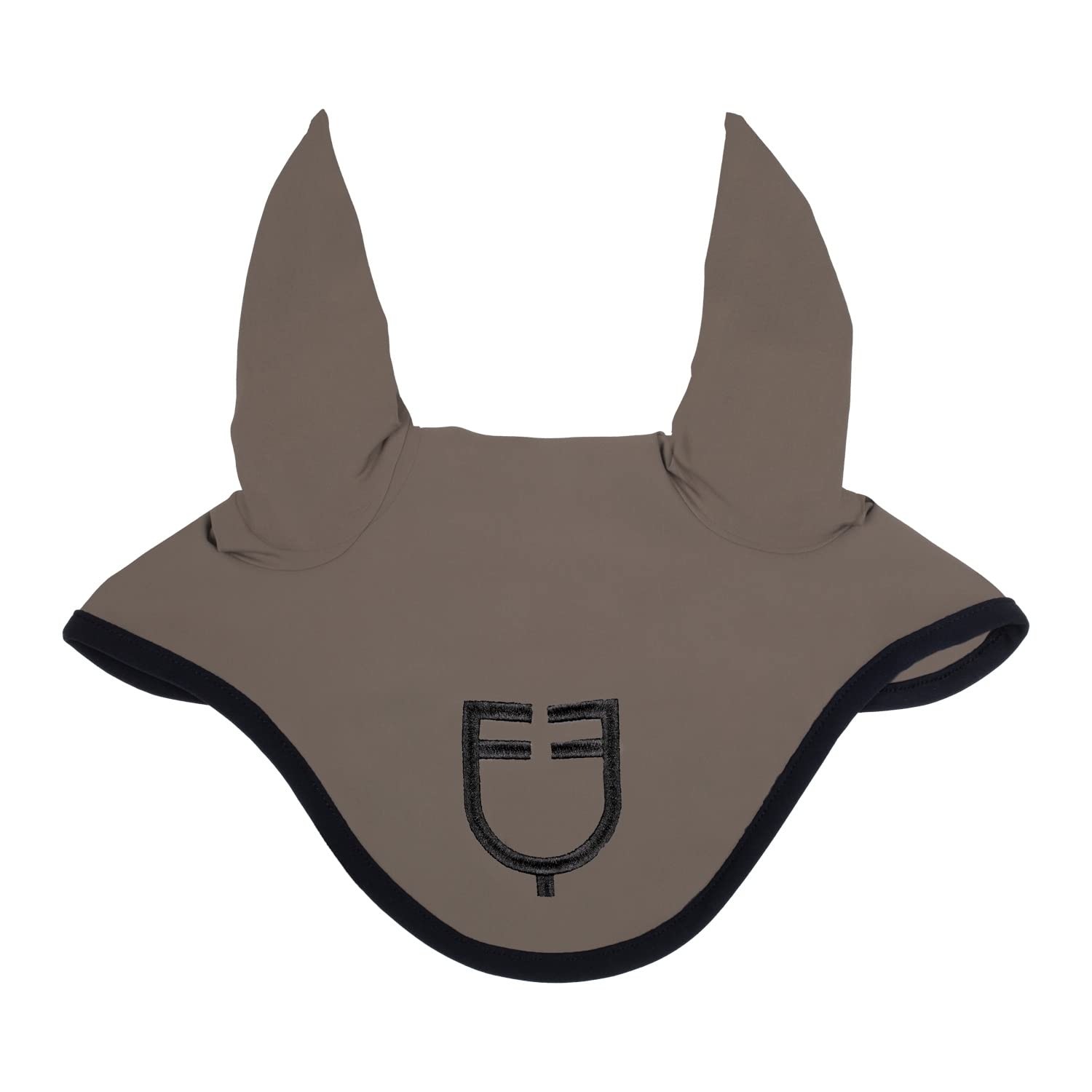 Cuffietta in tessuto tecnico black line edition Equestro - Full, Nero