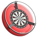 STASUN 360° LED Dartboard Light,Dimmable Dart Board Surround Ring Lighting System,Magnetic Darts Lighting,24W 6500K Professional Darts Light and Accessories for the Whole Board