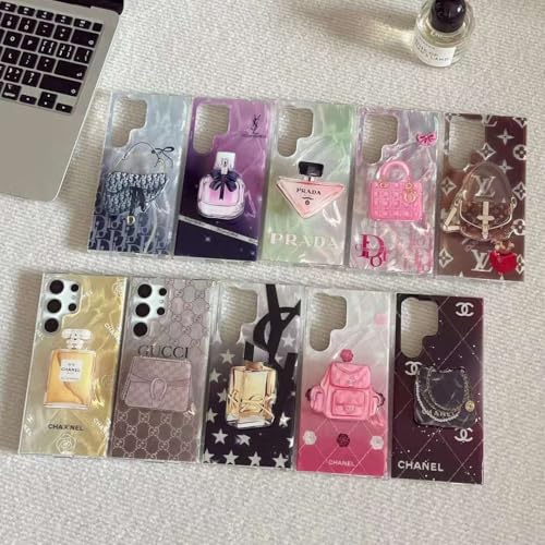 Image of COVERLY Compatible with iPhone 12 Pro Trendy Resin Sparkle Cute Slimg Phone Case,Premium Luxurious Bling Hand Bag Glitter Full Protective Designer Cover with Phone Holder Stand for Apple iPhone 12 Pro