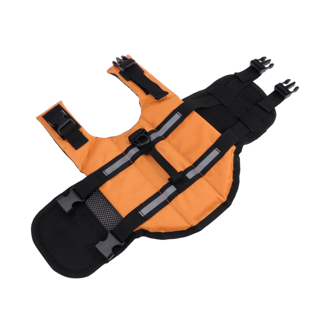 Levemolo 2pcs Buoyancy Vest Small Size Reflective Dog d Ring for Leash Pet Vest