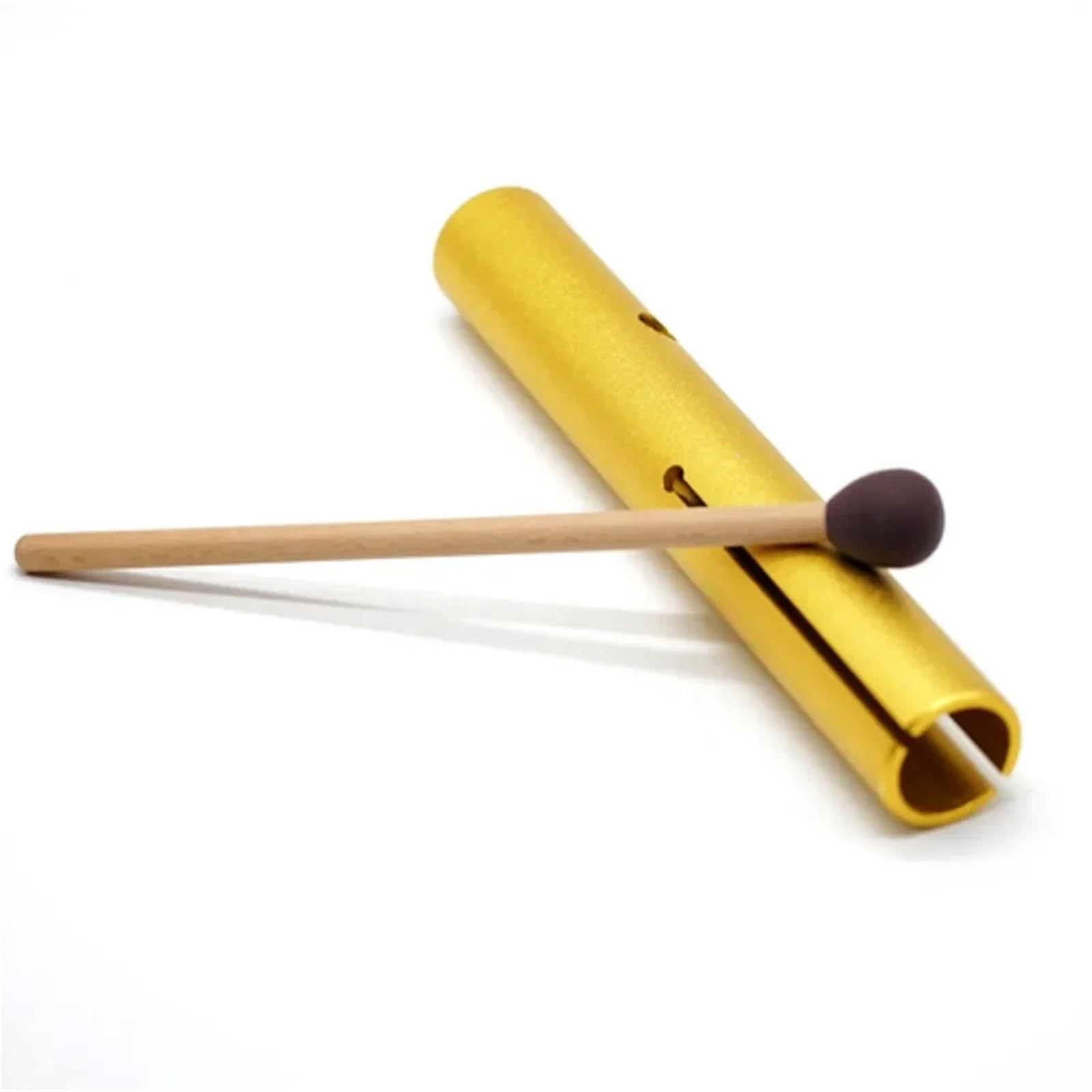 Tubo Wah DEF Note de aluminio, minitubo portátil for meditación, sanación sonora, instrumentos musicales percusión raros for regalo infantil Tubo Wah Wah de Aluminio(Blue D Note 28cm)