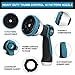 Knoikos Expandable Garden Hose 100ft - Expanding Water Hose with 10 Function Nozzle, Easy Storage Garden Water Hose
