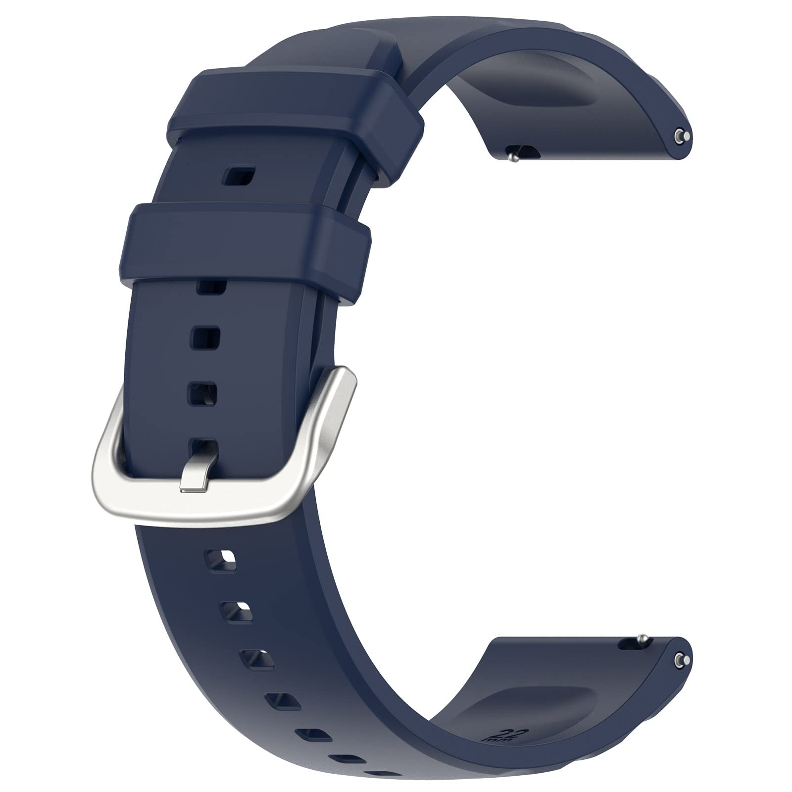 Paski do zegarków pasują do Amazfit GTR 4 / GTR 4 Pro / GTR 2e, 2 szt., 22 mm, silikonowy zamiennik pasków do zegarków, paski na nadgarstek, pasuje do POLAR GRIT X/Vantage M2 (fioletowo-czarny)