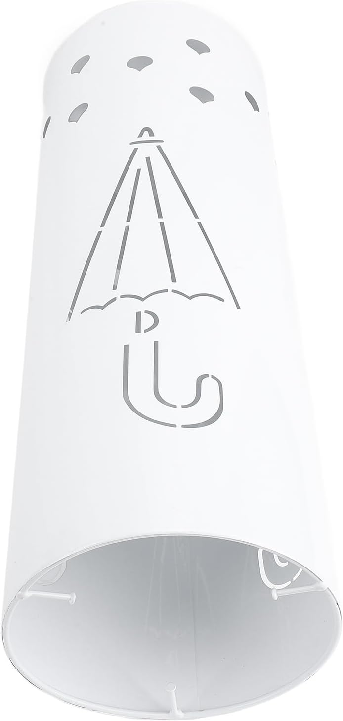 Umbrella Stand, Iron Umbrella Holder for Entryway, Stable Tall Rack with Drip Tray for Home Office Storage (Style 2)