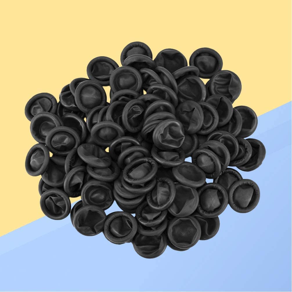 Ekavir Finger Cots Anti Static Rubber Fingertip Protective Finger Cots for Electronic Repair, Handmade Apply