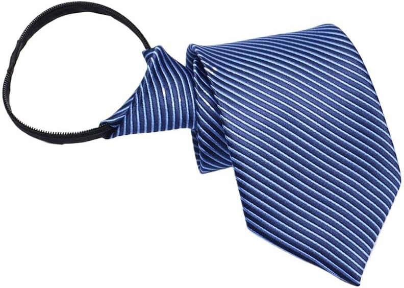 Men's Business Dress Commuter Tie Four Seasons Work Uniform Wedding Banquet Zipper