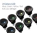 Interruptores para Coche, MiMoo 8pcs LED Interruptor Coche Rocker Interruptor 12 V...