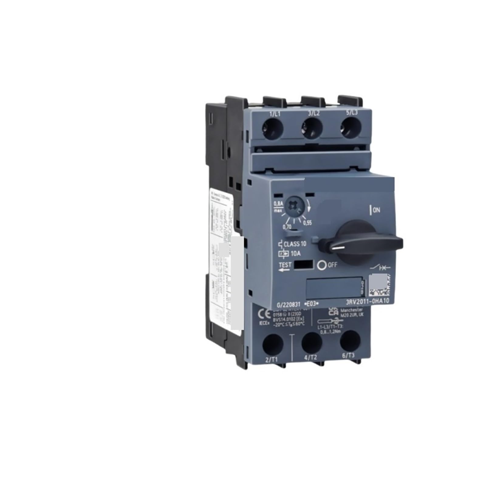 3RV2011-0EA10 disjoncteur de protection moteur triphasé 0.4A