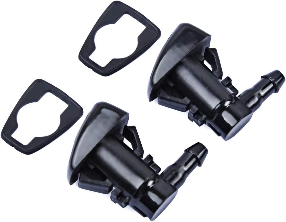 MIKKUPPA Front Windshield Washer Nozzle, Replacement for 2011-2015 Ford F250, F350, F450, F550 Replaces OEM #: BC3Z-17603-A - Pack of 2