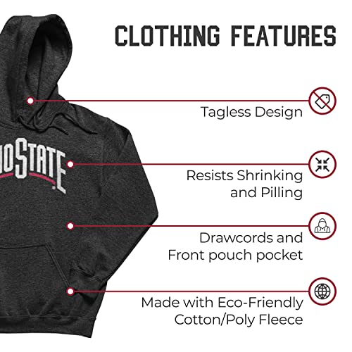 Sudadera con capucha Campus Colors NCAA dile adiós a la rigidez con mezcla de algodón suave 4