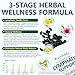 Lymphatic Drainage Supplements, 4275mg Lymph System Support for Women & Men, Herbal Lymphatic Complex with Dandelion, Burdock, Echinacea, Cleavers, Turmeric & Bromelain for Fluid Balance, 240 Capsules