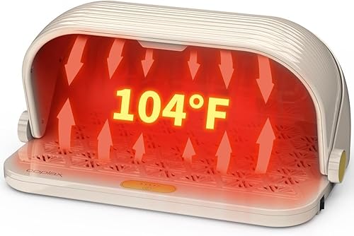 Almohadilla térmica eléctrica portátil potenciada por grafeno, calentamiento rápido, segura y silenciosa para calentadores de pies, secado de