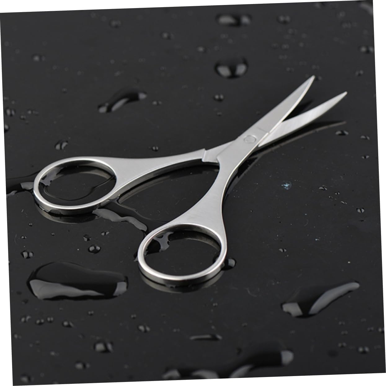 1pc Safety Stainless Steel Nose Hair Trimmer and Eyebrow Scissors Precision Grooming Tool with Rounded Tips for Safe Use Delicate Areas for Personal Care and Grooming