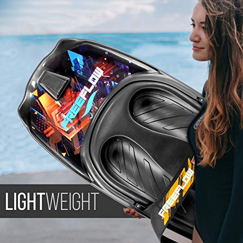 image for SereneLife Water Sport Kneeboard with Hook for Kids & Adults, Kneeboar