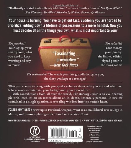 The Burning House: What Would You Take