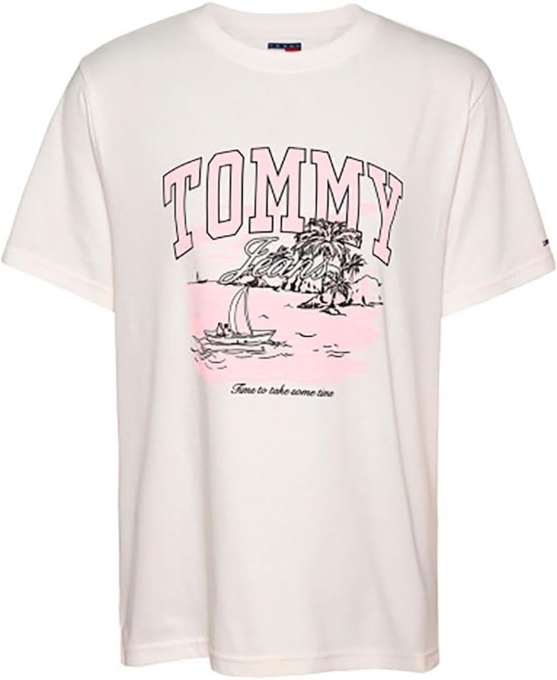 Tommy Hilfiger TJW RLX TONAL TROPICS TEE Tişört Kadın