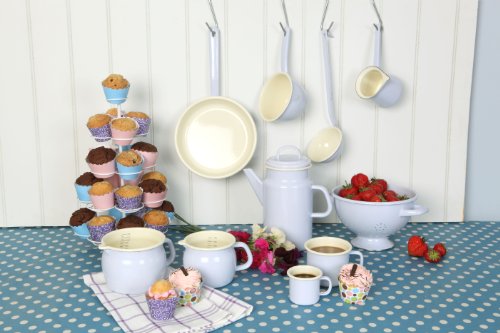 Vintage Home Dexam - Pentolino smaltato da caffè