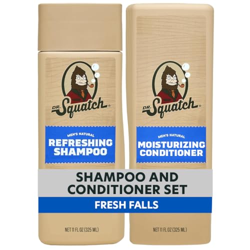 Dr. Squatch Natural Men's Shampoo and Conditioner...
