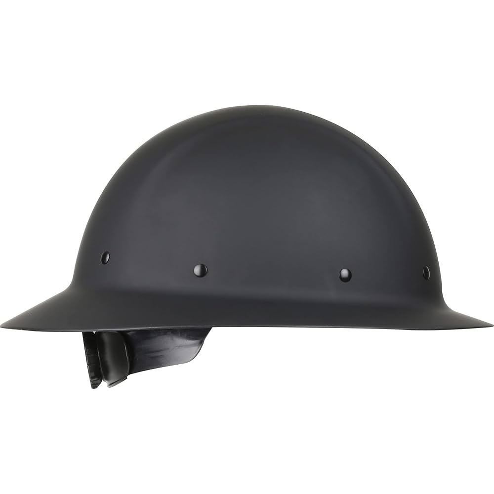 Dynamic WolfJaw Fiberglass Full Brim Hard Hat with Wheel
