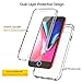 SKYLMW iPhone 6/6S,iPhone 7/8 Cover,[Built in Screen Protector] Full Body Shockproof Dual Layer Protective Hard Plastic & Soft TPU Phone Cases for iPhone 6/6S/7/8 4.7 inch,Clear
