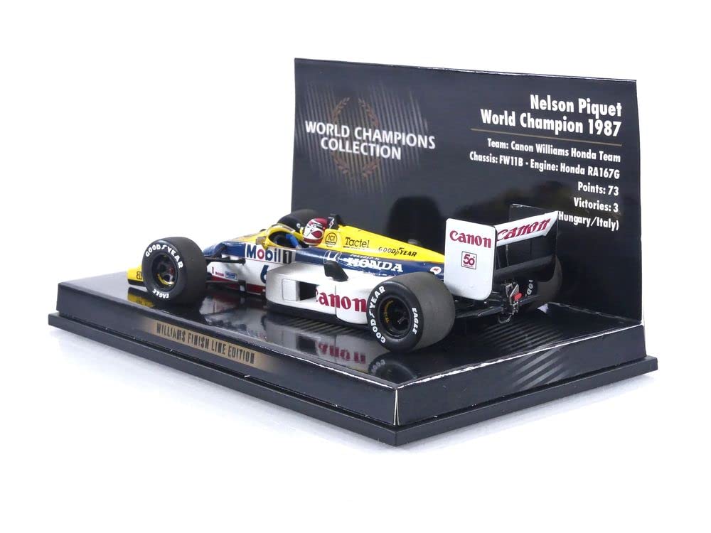 Amazon.com: Minichamps 436876606 1:43 Williams Honda FW11B-Nelson 