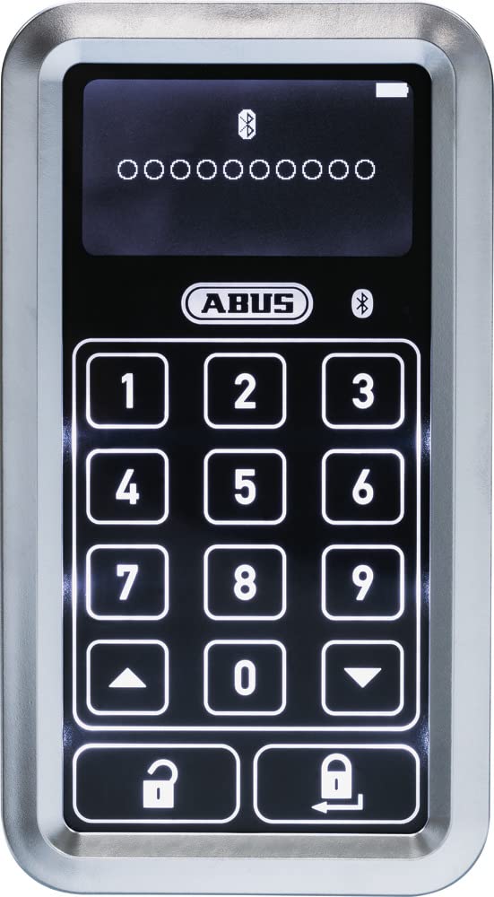 ABUS HomeTec Pro Bluetooth® Keyboard CFT3100 - Code Keyboard to Open the Front Door - for the HomeTec Pro Bluetooth® Door Lock Drive CFA3100 - Silver-picture-10
