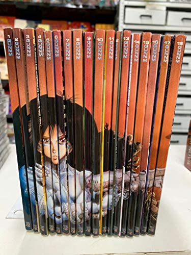 MANGÁ HYPER FUTURE VISION GUNNM DO 1 AO 18 - COMPLETO