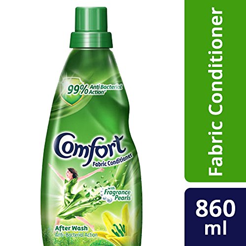 Image of Comfort After Wash Morning Fresh Fabric Liquid Conditioner, 860 Ml & Anti Bacterial Fabric Liquid Conditioner-860 Ml