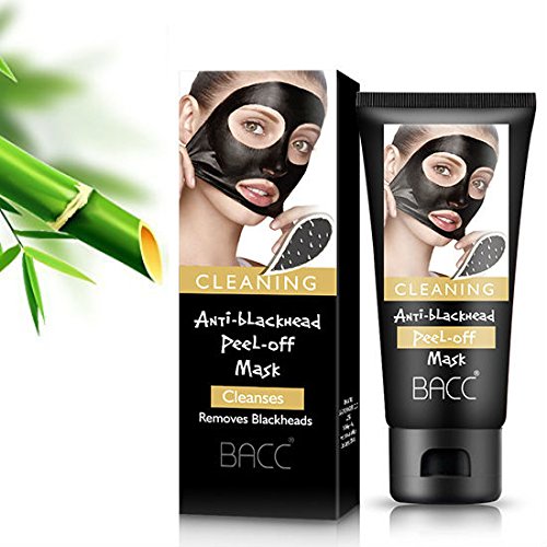 MIXSight Beauty Black Mask, Active Charcoal Blackhead Remover Mask With Deep Clean Formula Suction Mask (60g)