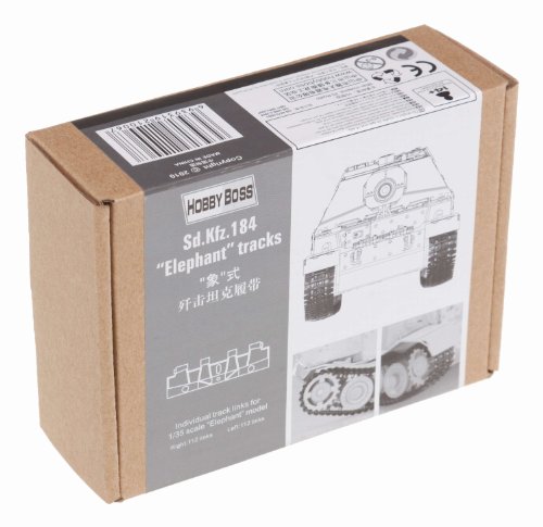 Maquette SD.KFZ 184 Elephant Pistes Hobby Boss 81006 réplique historique plastique haute fidélité