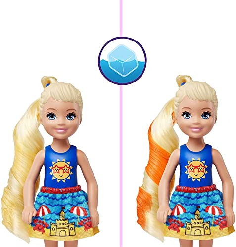 Barbie Chelsea Muñeca Color Reveal con 6 Sorpresas miniatura 4