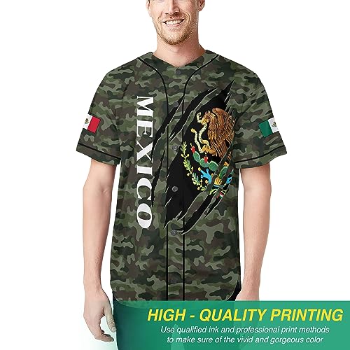 Custom Baseball Jersey, Mexico Jersey, Mexico Baseball Jersey, Baseball Jersey Men, Custom Jersey De Mexico miniatura 2