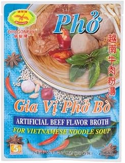 Gia Vi Pho Bo (Artificial Beef Flavor Broth) - 2.7oz [Pack of 12]