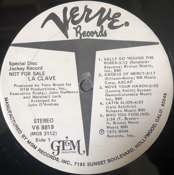 Amazon.co.jp: La Clave - La Clave US Original Promo盤 LP アルバム Amazon.co.jp: La Clave - La Clave US Original Promo盤 LP アルバム