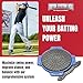 Rotor System USA Swing Perfecting Batting Trainer for Softball and Baseball Back Foot Rotation Power Hitter Plate Training Equipment - All Ages