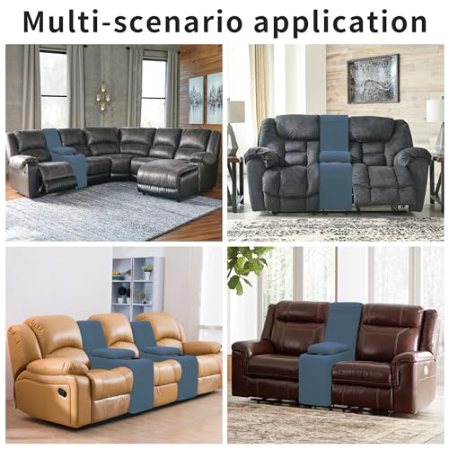 image for Easy-Going 2-Piece Recliner Console Cover for Reclining Loveseat Cover