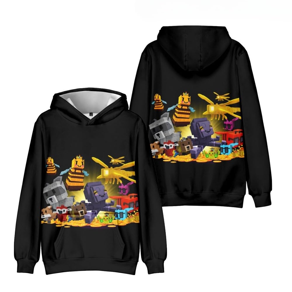 Hzsyc Boys I Kids Grow A Garden Hoodie Grow A Garden 3D Figure Sweatshirt For Fans Gift (,11-12Years)