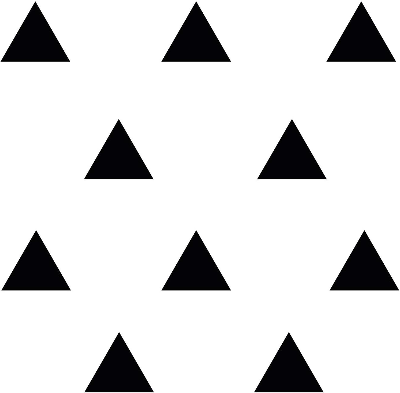 Triangle wall stickers, Black - Image 3