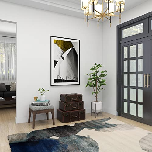 Deco 79 Leather Nesting Upholstered Trunk With Vintage Accents And Studs, Set Of 3 18", 21", 23"W, Brown #TOP6